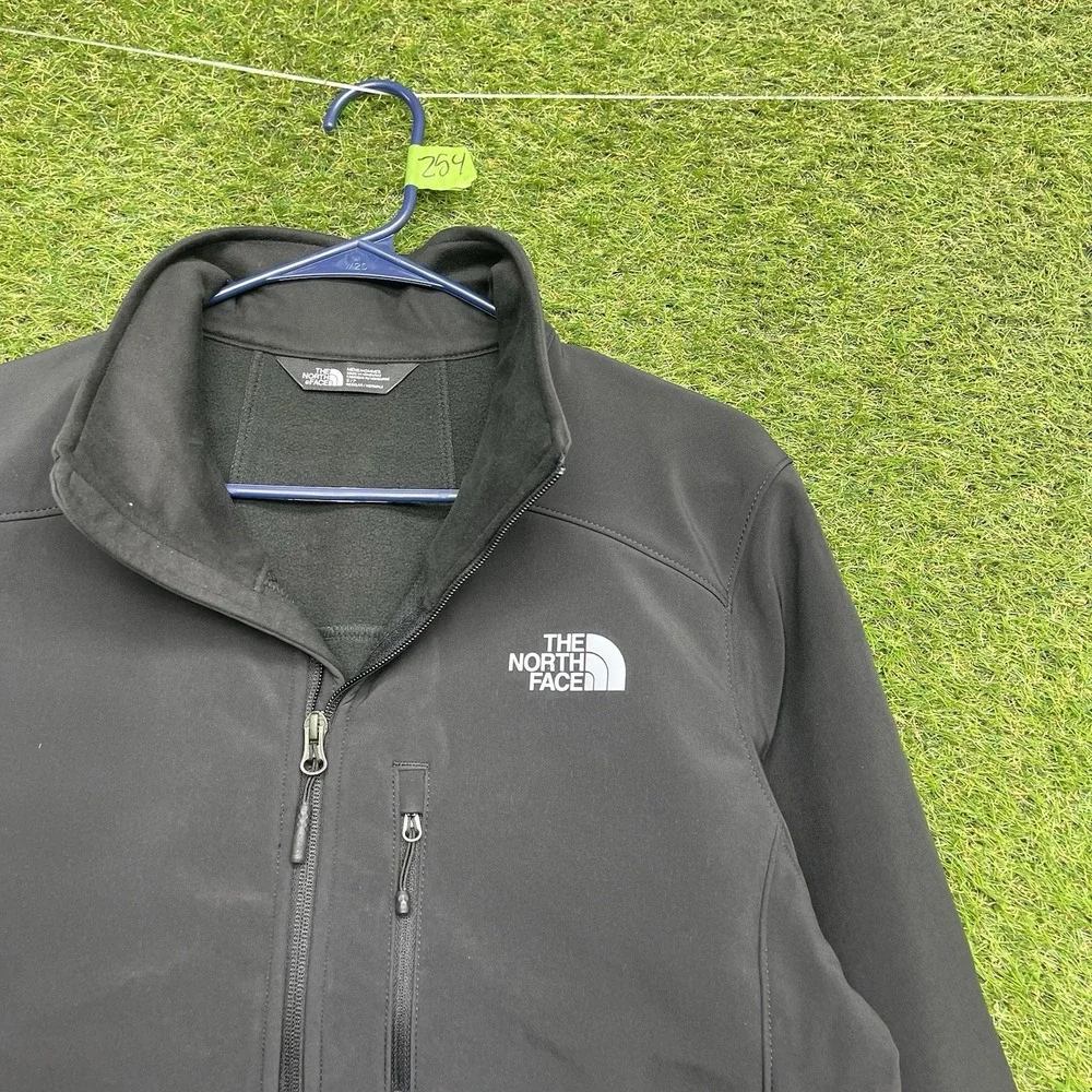 North Face Apex Bionic 2 Jacket Mens Medium Fleece Lined Softshell Black NWT